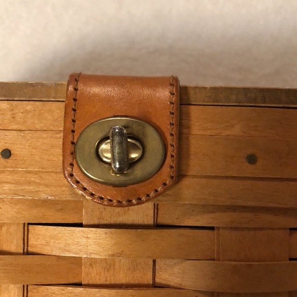 Vintage handmade Longaberger basket crossbody purse with all original inserts - Picture 16 of 16